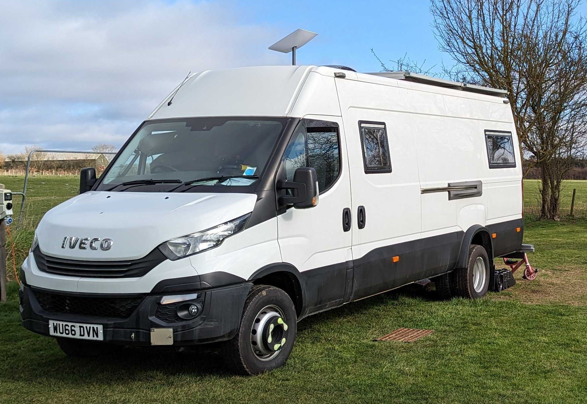 Iveco daily shops conversion