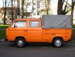 1989 Volkswagen T25 Transporter Crew Cab Canvas Top Pickup. - 3.jpg