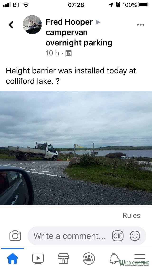 Colliford Lake Wild Camping For Motorhomes