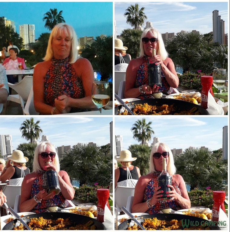 Happy hour @ Benidorm Campsite 🇪🇸😁