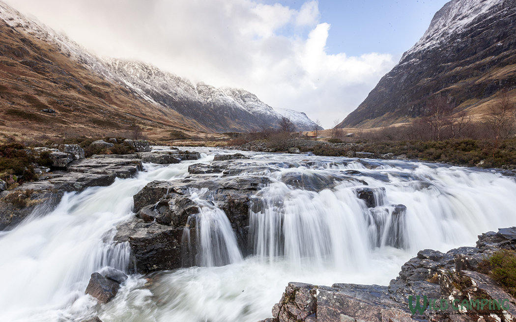 River Coe in flood