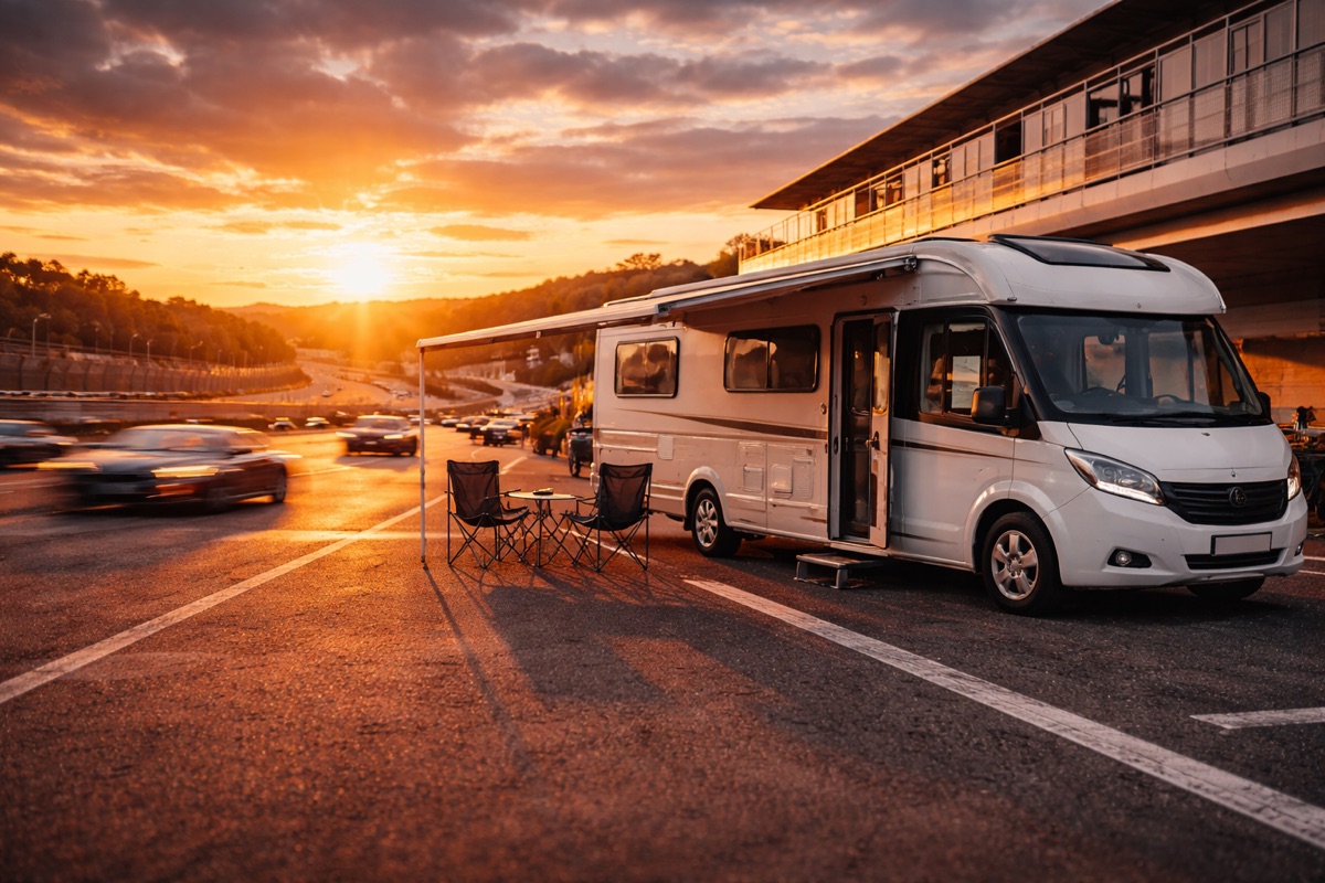Motorhomes for Motorsport Events: Race Support & Camping Guide